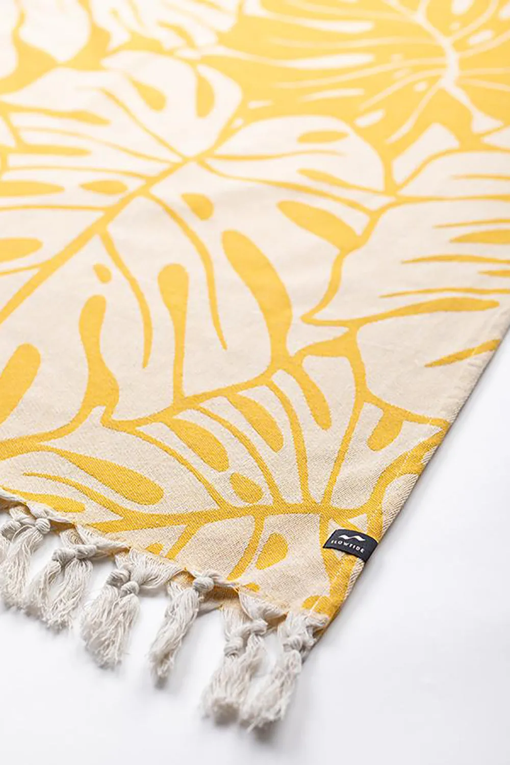 Slowtide Turkish Beach Towel in Mustard