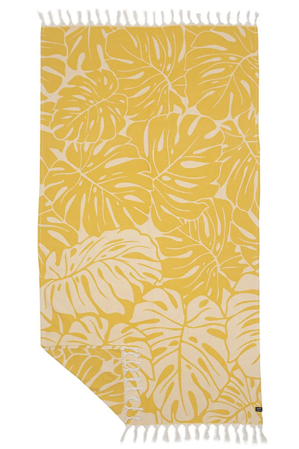 Slowtide Turkish Beach Towel in Mustard