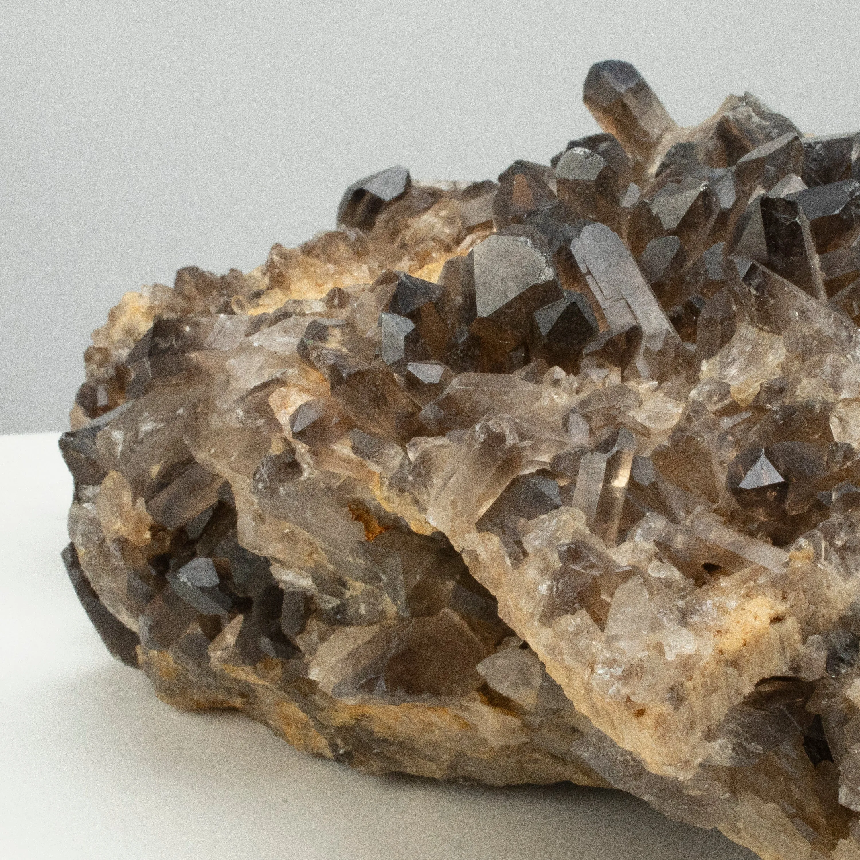 Smoky Quartz Cluster from Brazil - 14 / 24.3 lbs