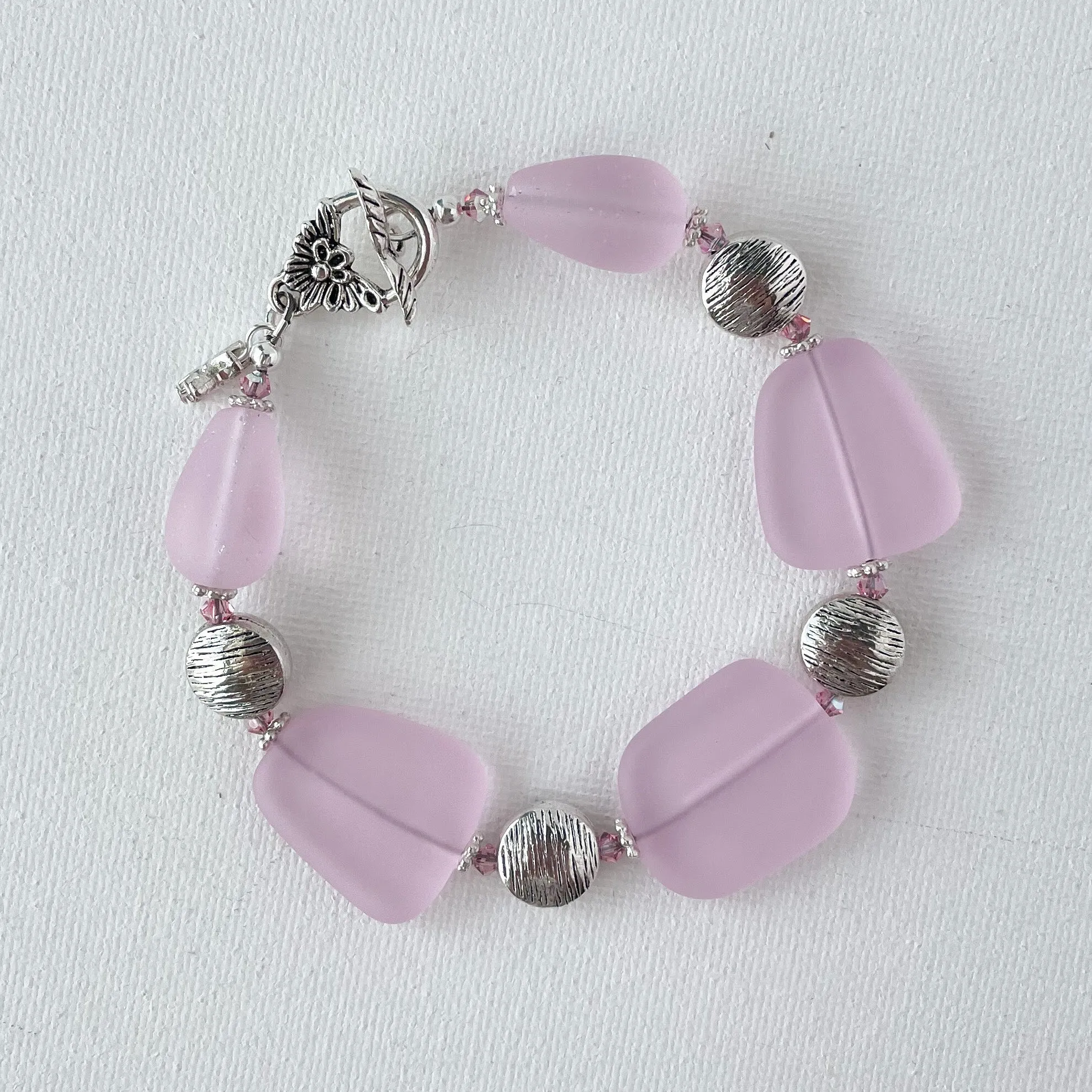 Soft Breezes Sea Glass Bracelet