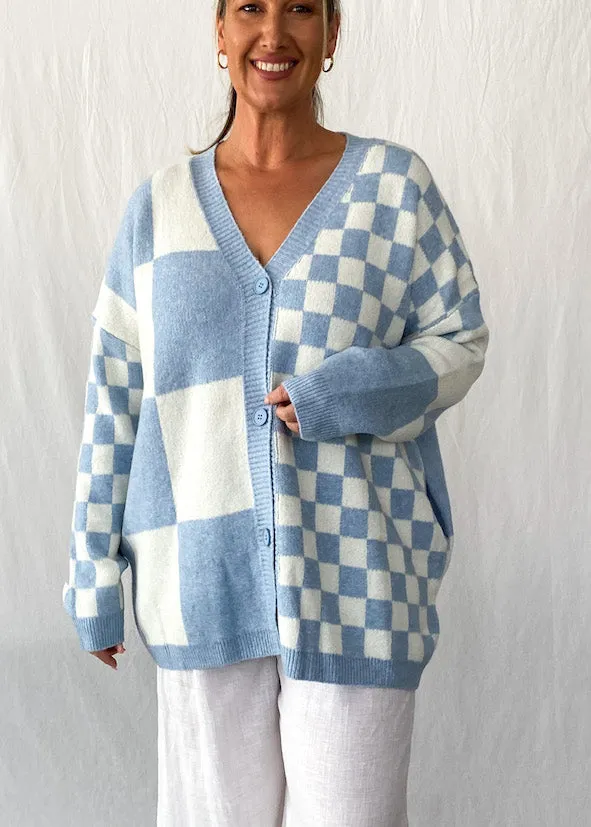 Spencer Cardigan - Blue