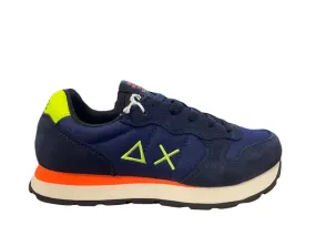 Sun68 boys' sneakers Tom Fluo Z42302T 07 navy blue