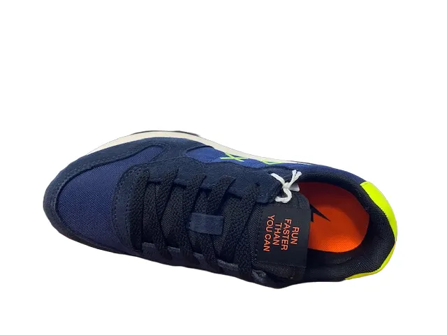 Sun68 boys' sneakers Tom Fluo Z42302T 07 navy blue