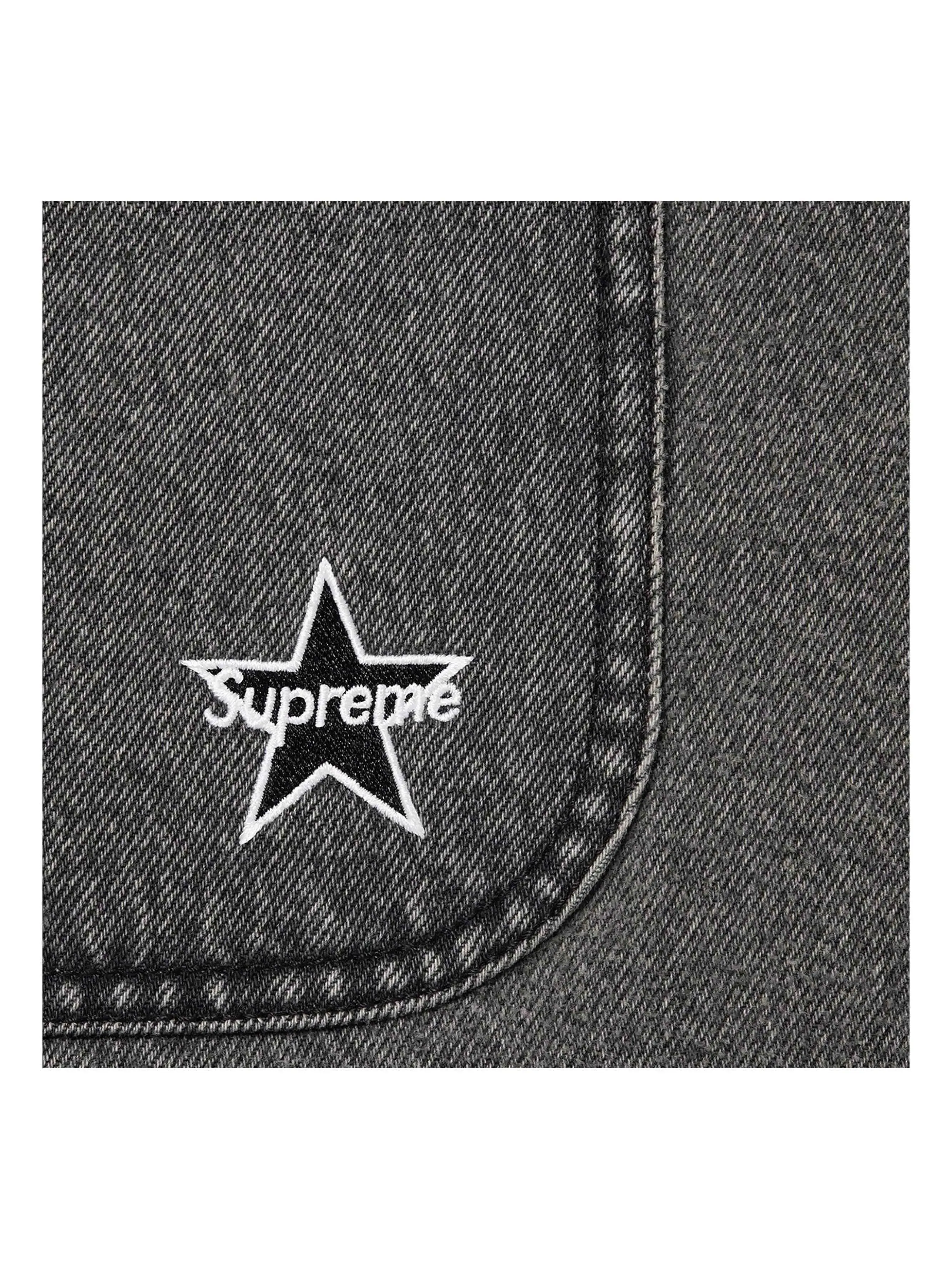 Supreme Denim Chore Coat Black