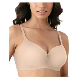 T shirt Bra With Broad Smooth Wings| Wireless Padded Bra | Cotton Everday Tshirt Bra