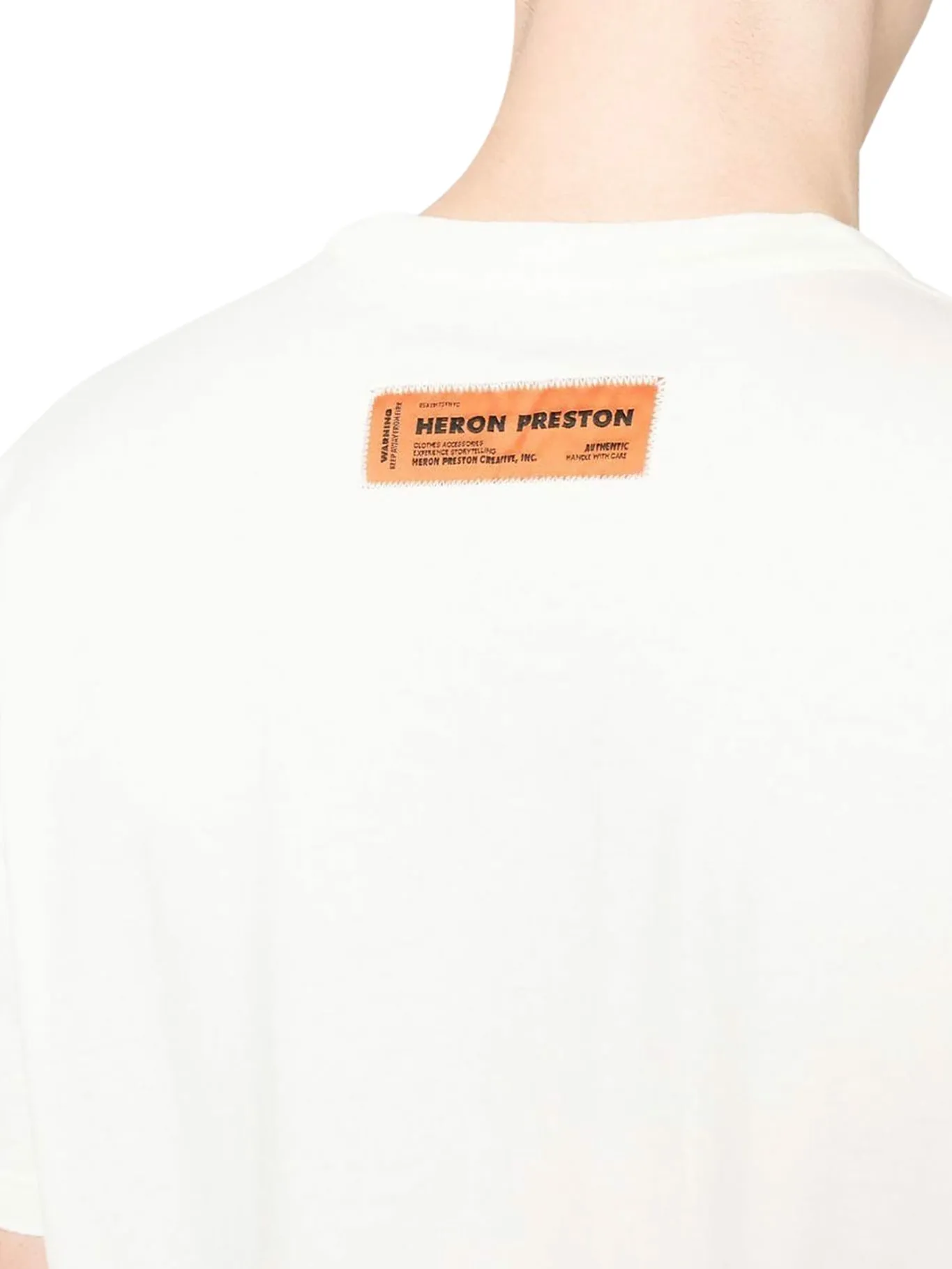 T-SHIRT IN ORGANIC COTTON WITH REG HPNY LOGO PRINT