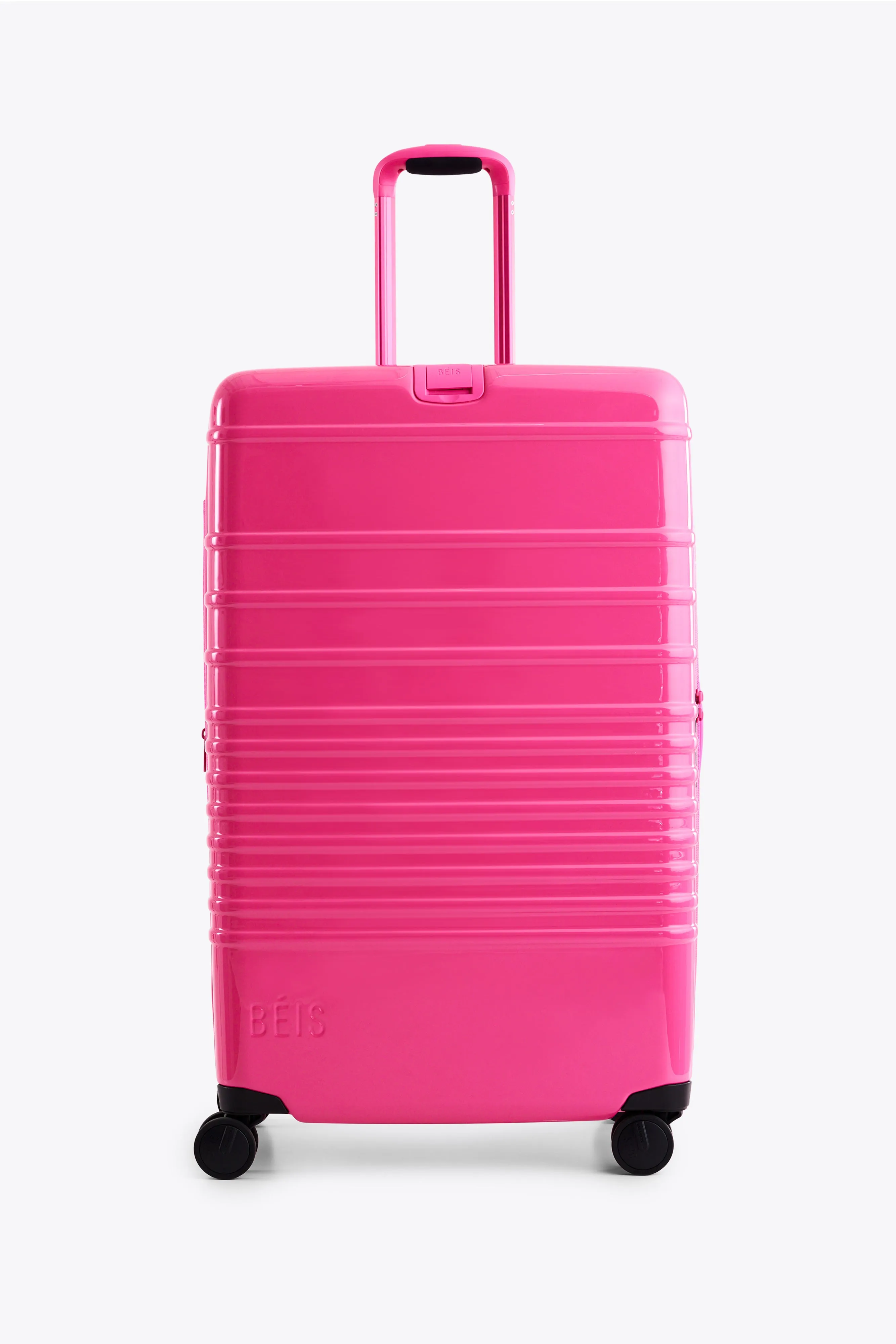 The Large Check-In Roller in Barbie Pink