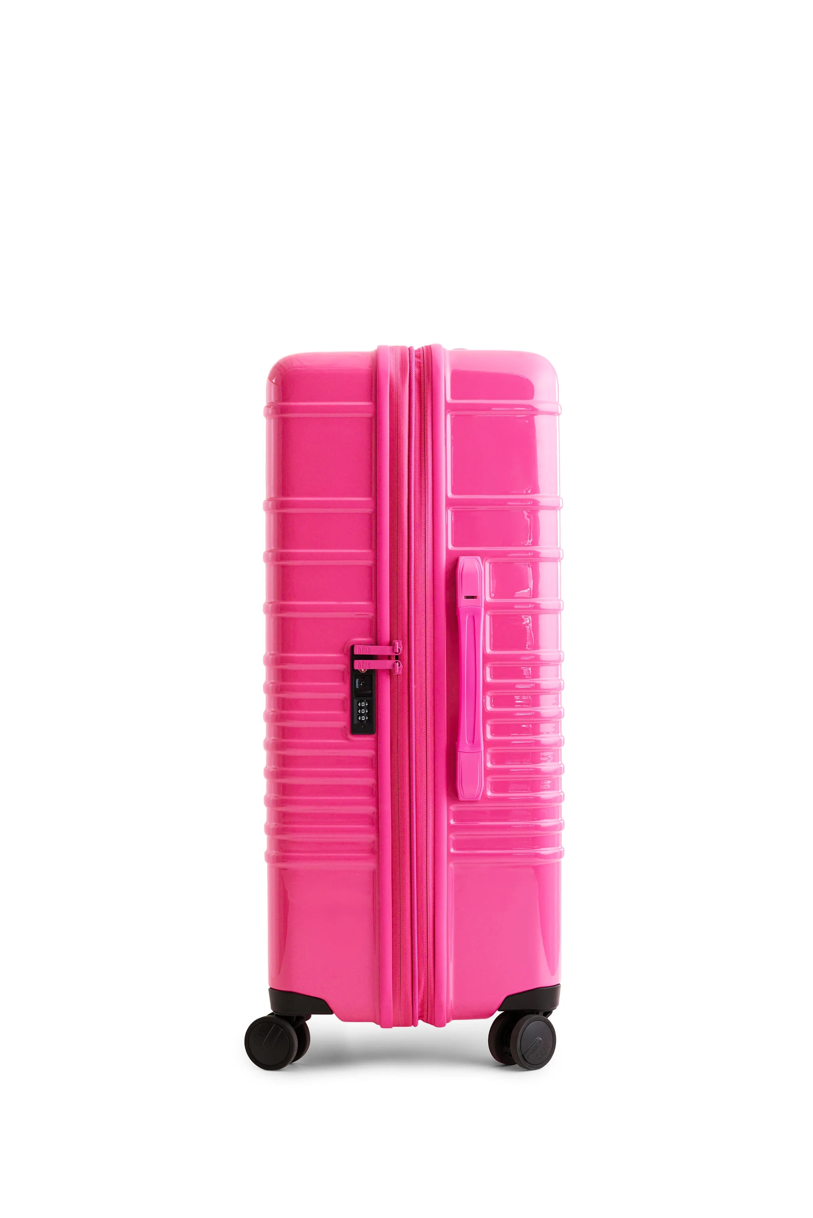 The Large Check-In Roller in Barbie Pink