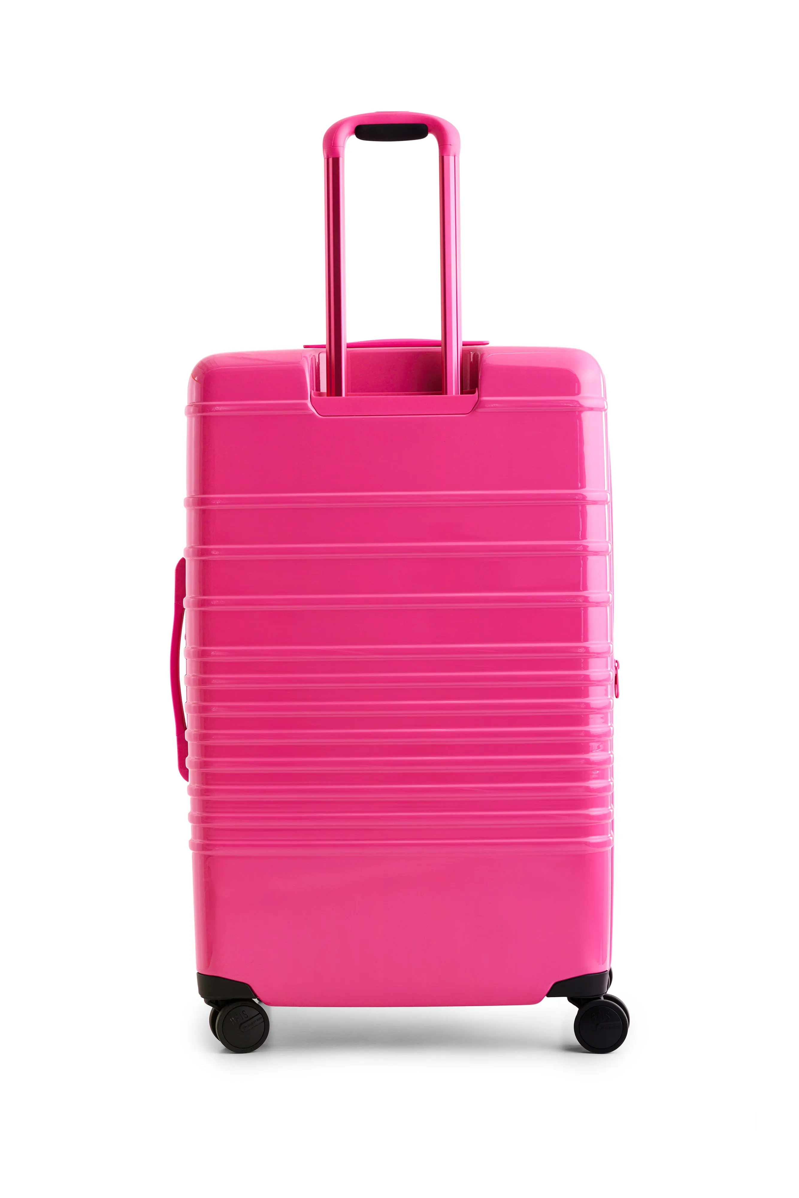 The Large Check-In Roller in Barbie Pink