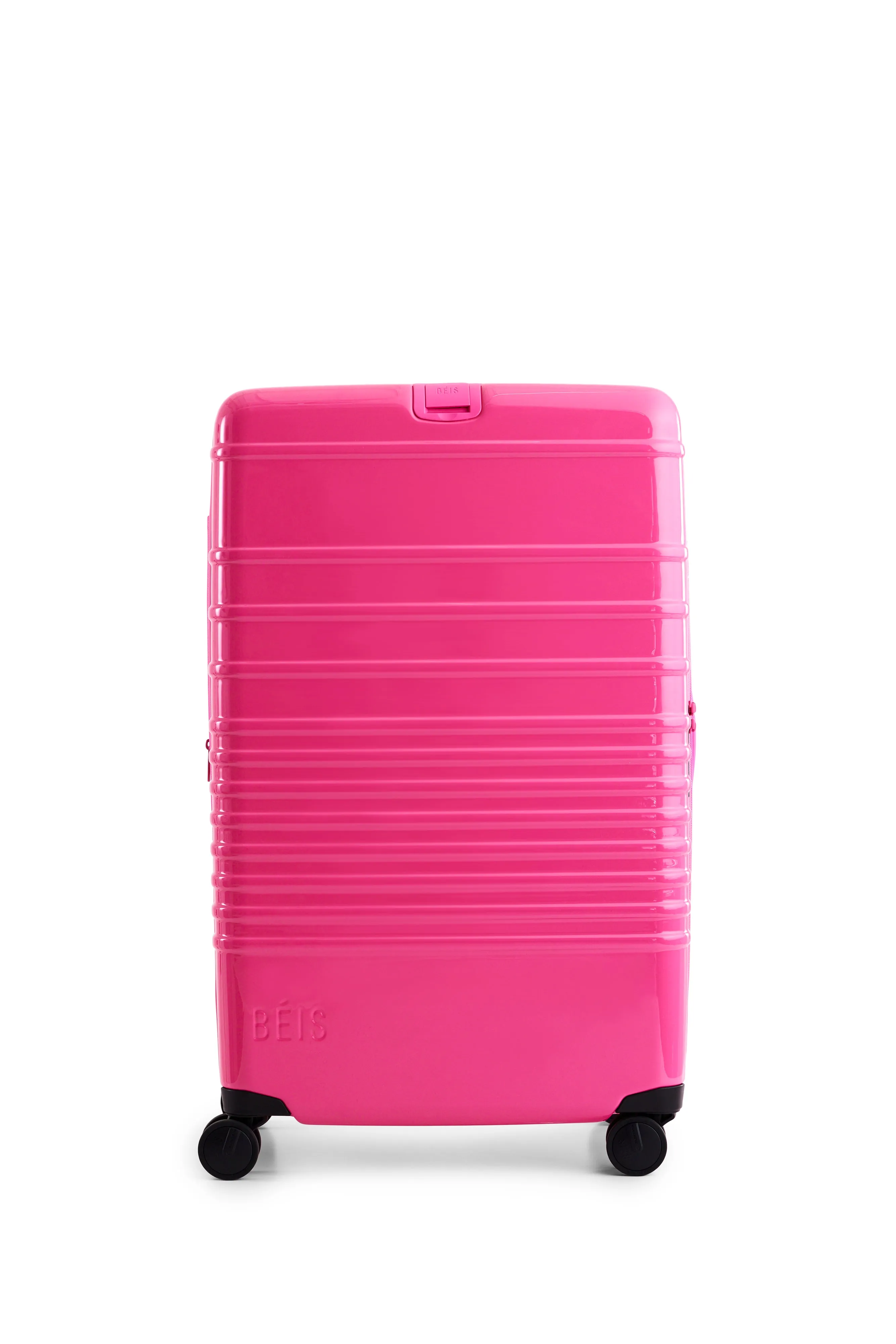 The Large Check-In Roller in Barbie Pink