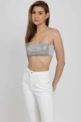 'The Magic Chest' Crystal Strass Bandeau in Silver