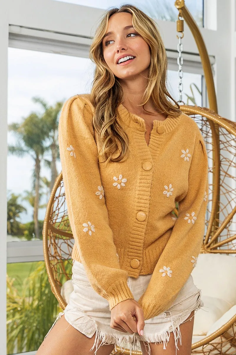 The Sunshine Daisy Cardigan