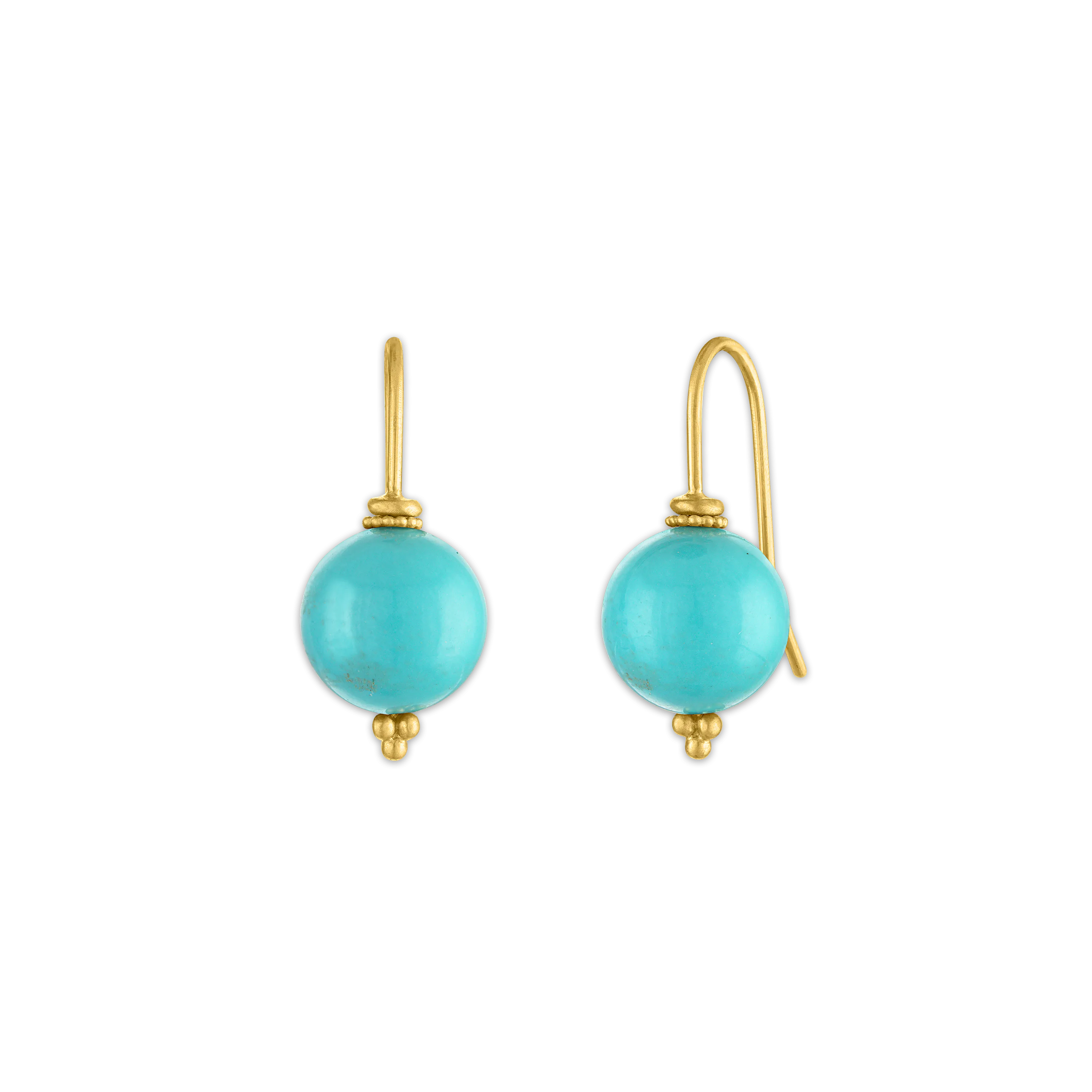 Turqouise Baby Linea Earrings