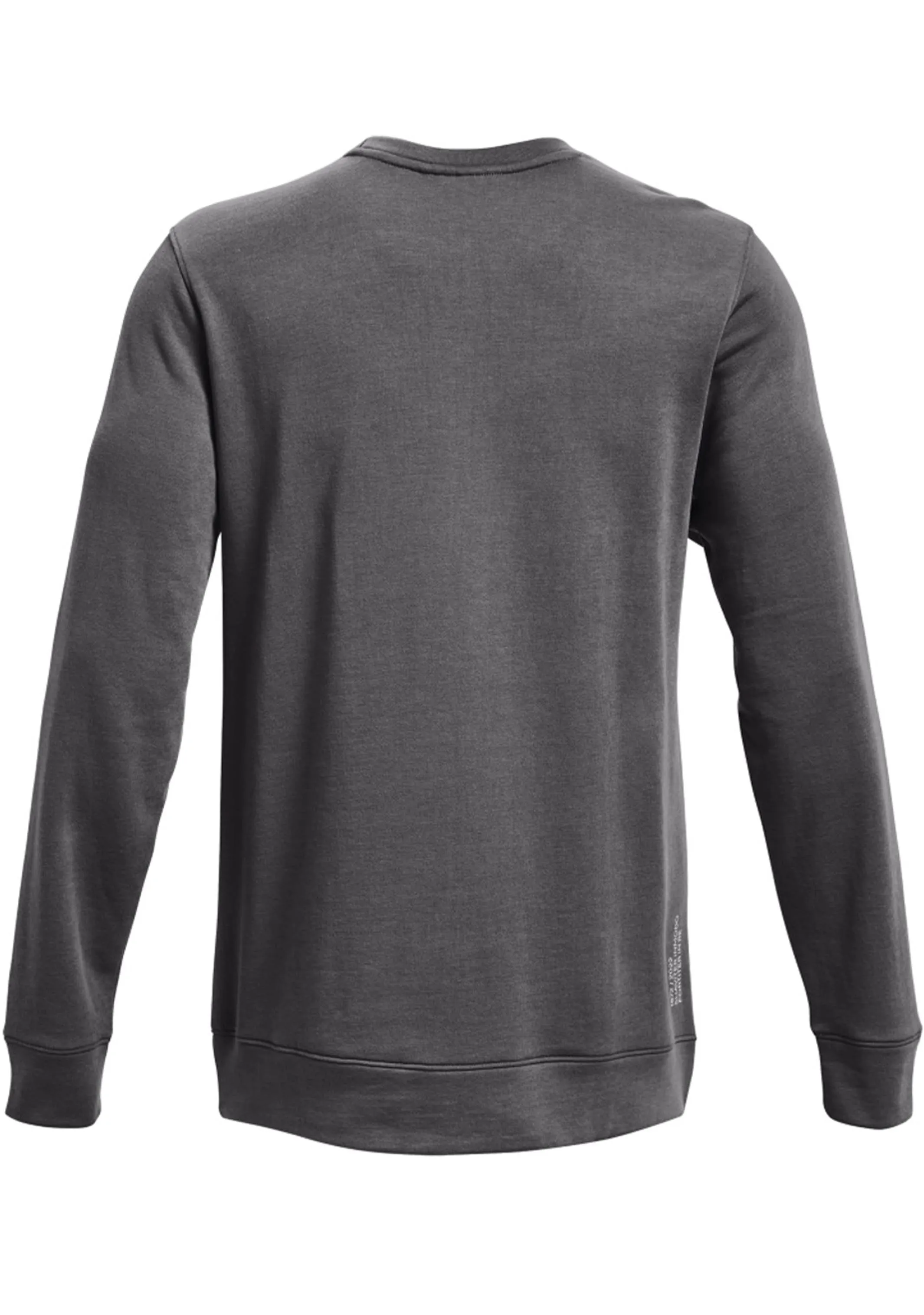 Under Armour Essendon Mens Hustle Fleece Crew Grey 2022 <br> 1374237 040