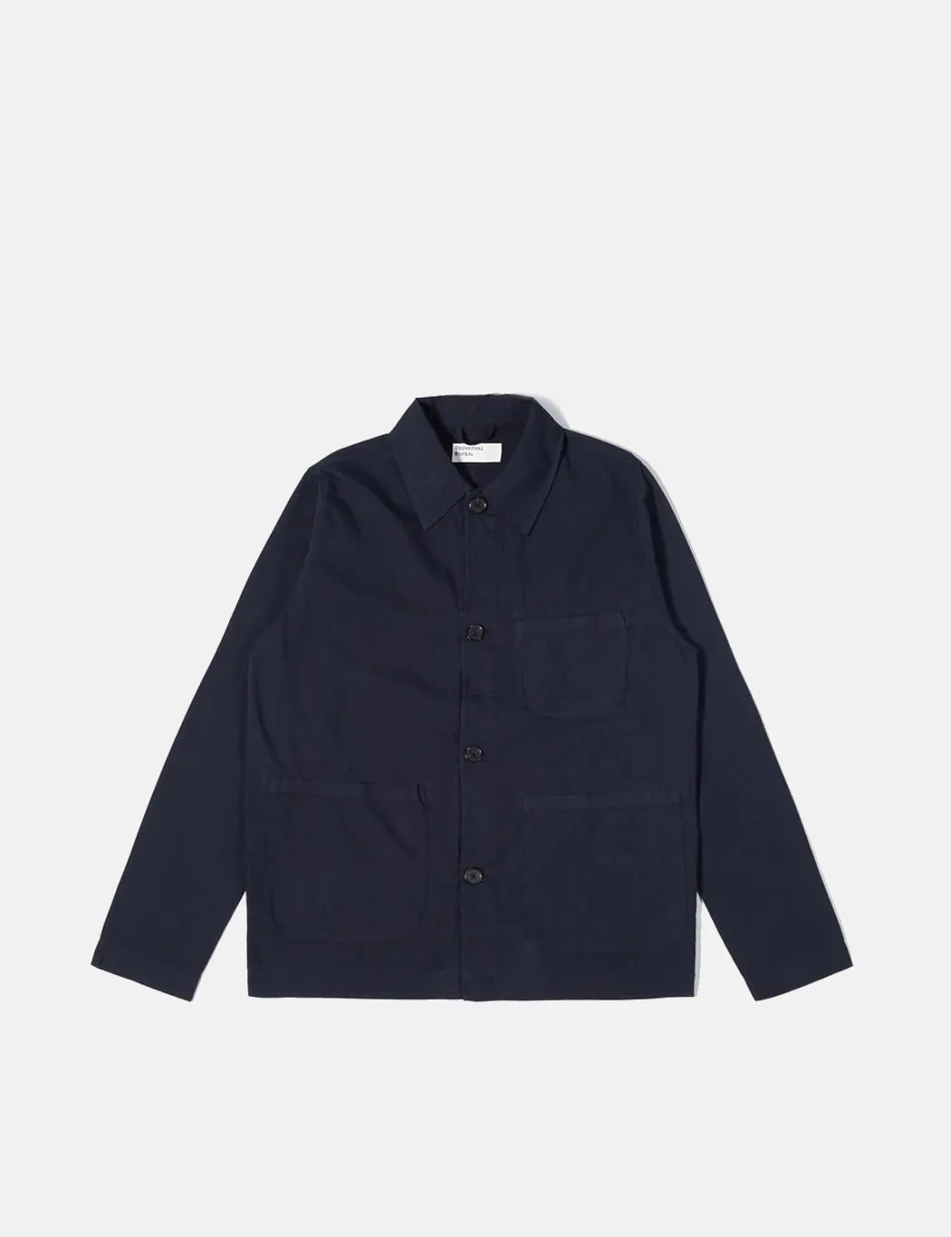 Universal Works Field Jacket (Summer Fine Canvas) - Navy Blue