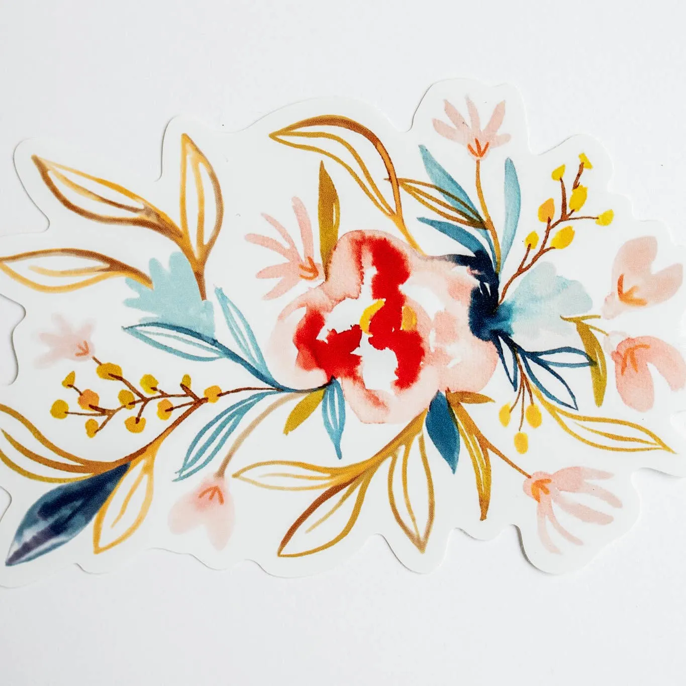 Watercolor Floral Sticker 2