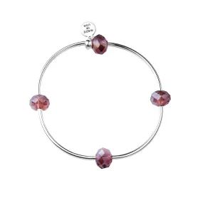 Wish | Bracelet | Topaz Amethyst - Crystal