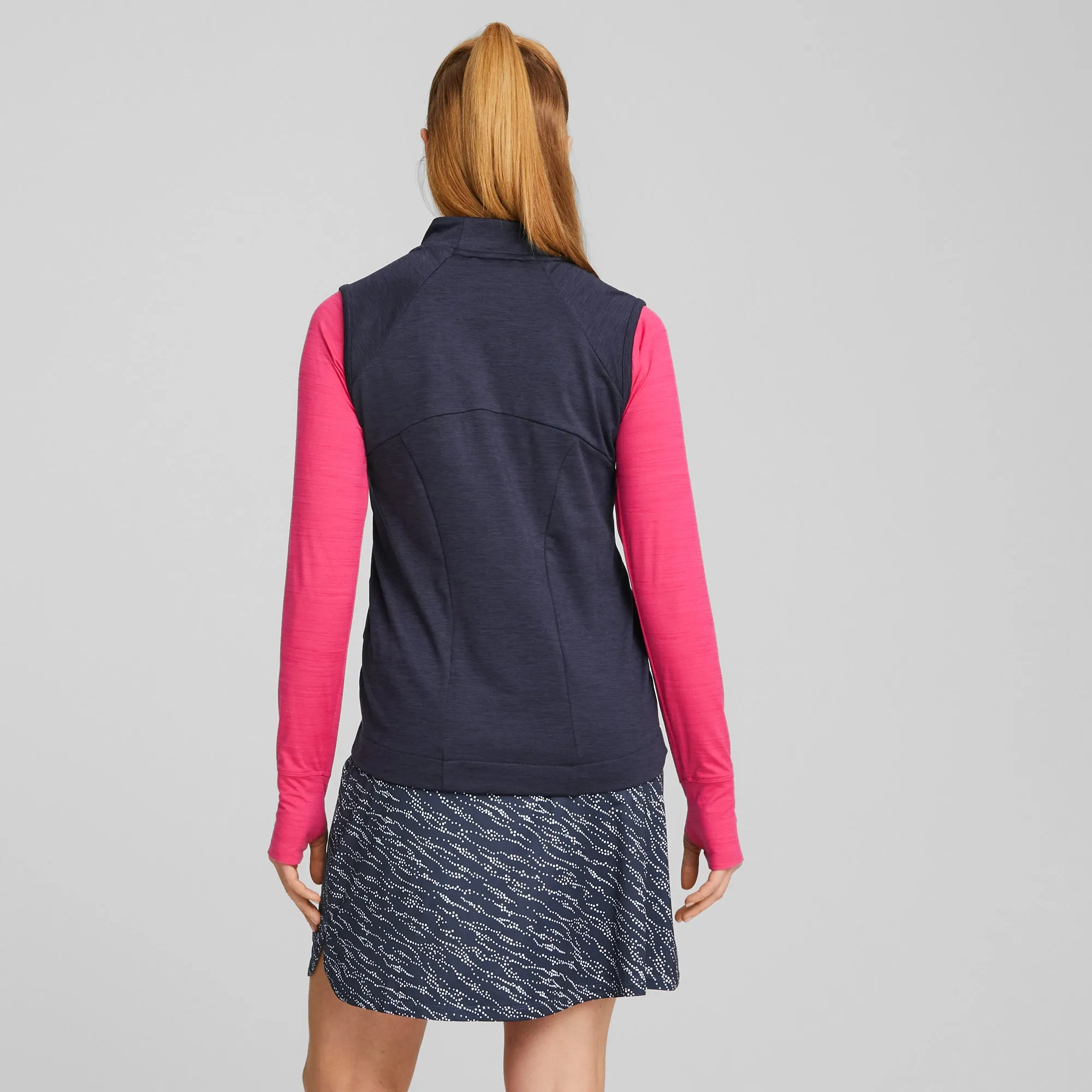 Women's CLOUDSPUN Heather Full Zip Golf Vest