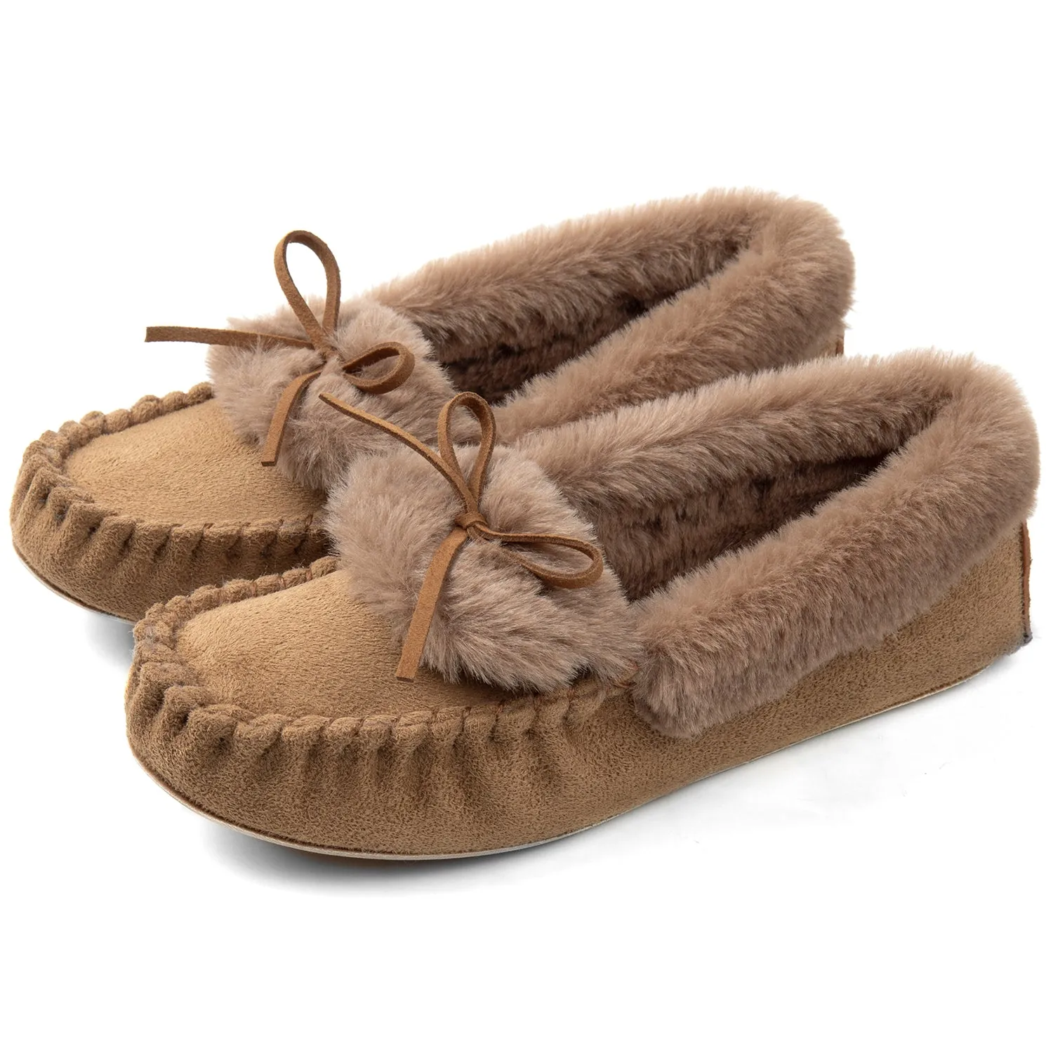 Women's Naomi Faux Fur Moccasin Slipper