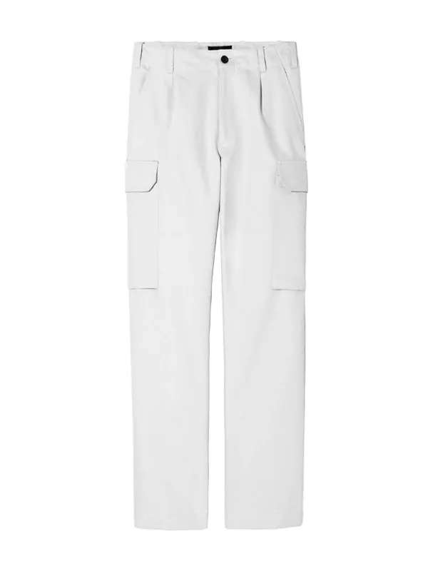 Yannic Cargo Pant in White