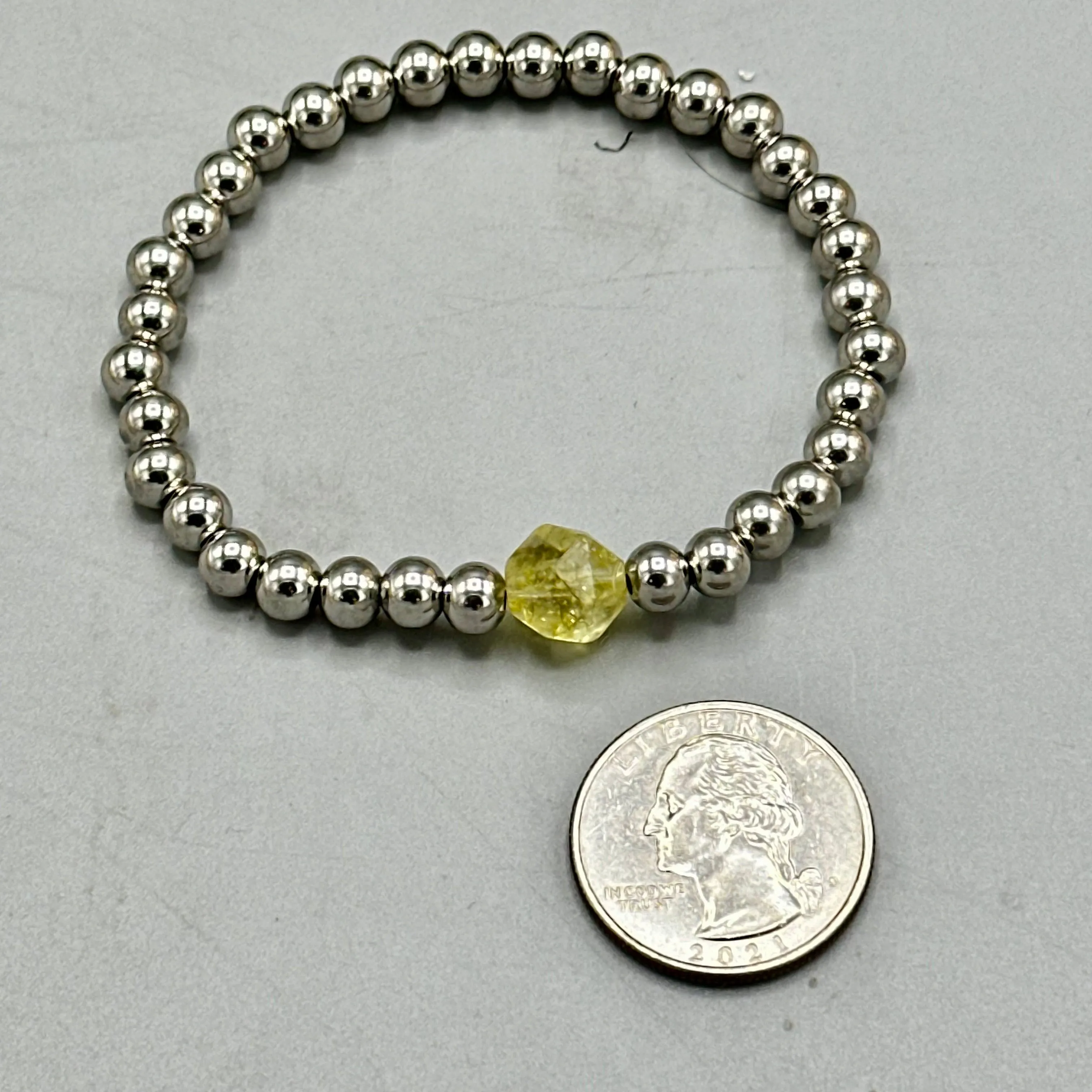 Yellow Topaz gemstone Bracelet