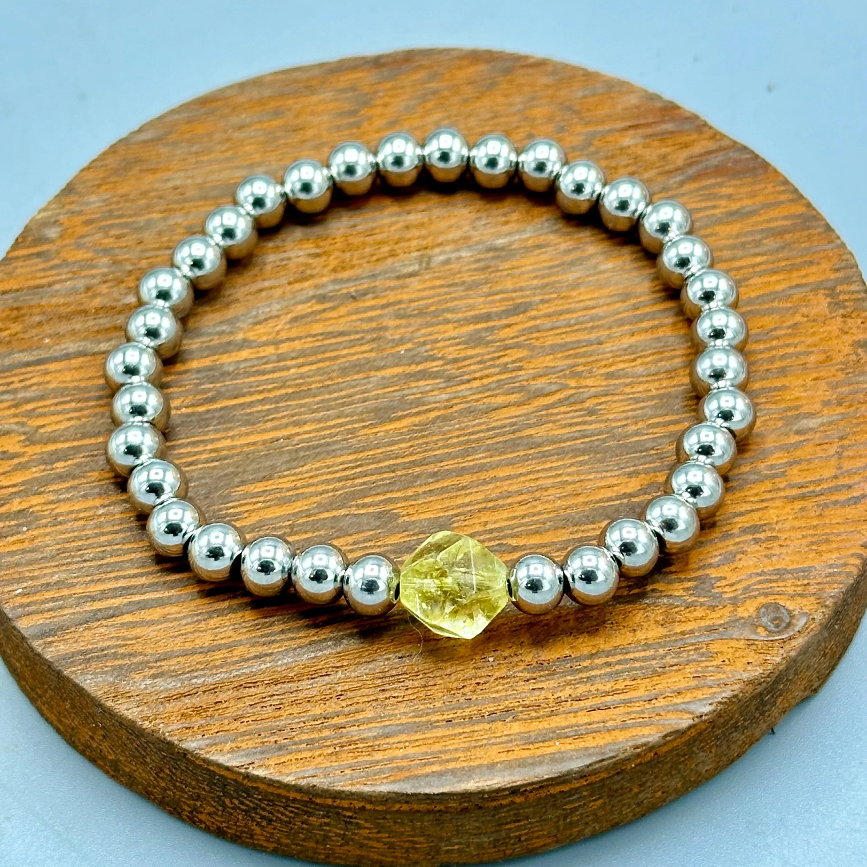 Yellow Topaz gemstone Bracelet